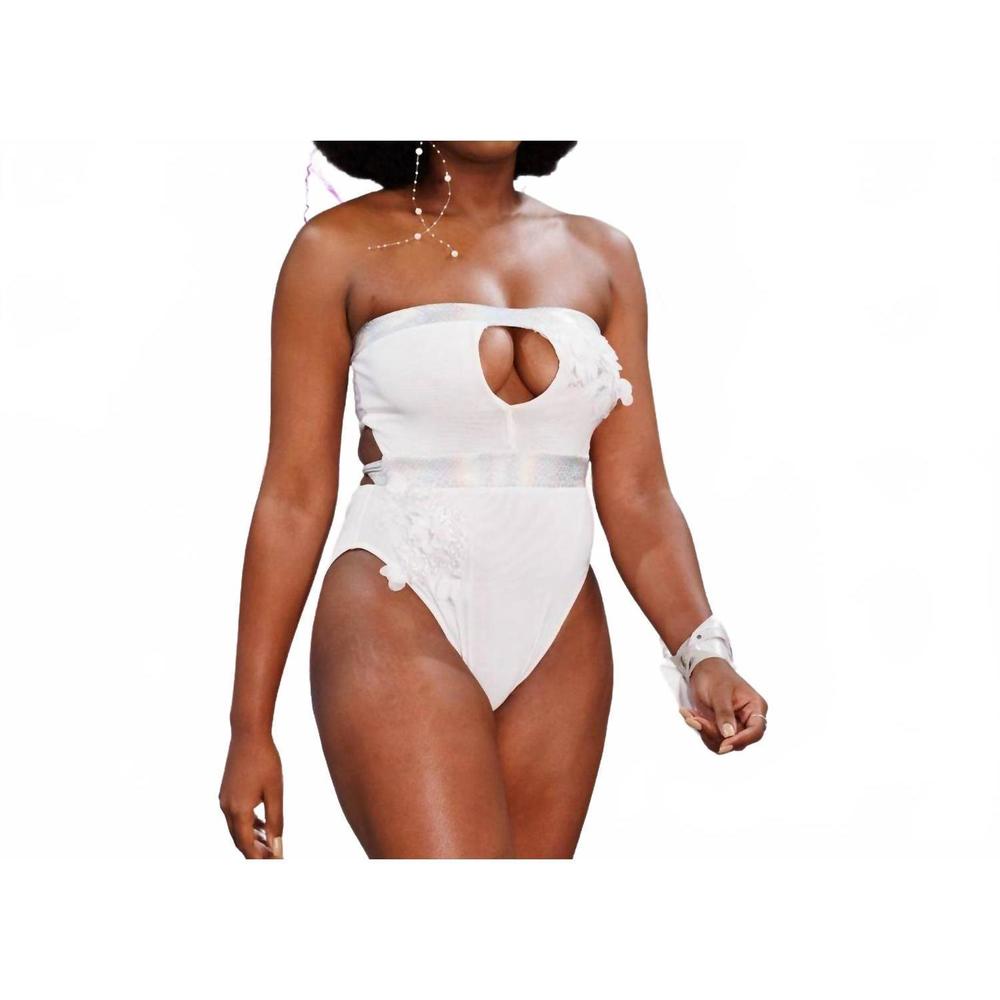 NEW GYV ME BODY lit one piece in white